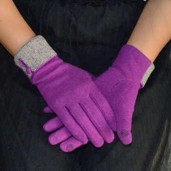 Зимни дамски ръкавици в няколко цвята