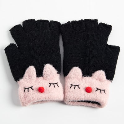 Ženske rukavice bez prstiju s printom