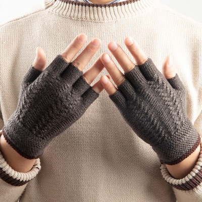 Ženske rukavice bez prstiju s printom