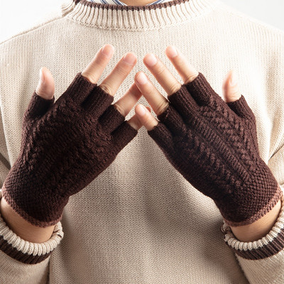 Ženske rukavice bez prstiju s printom