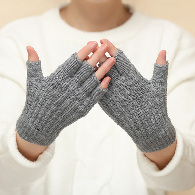 Ženske rukavice bez prstiju s printom