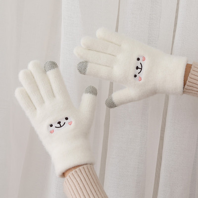 Zimske ženske rukavice s animacijom