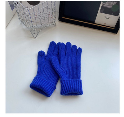 Vienkrāsaini sieviešu cimdi