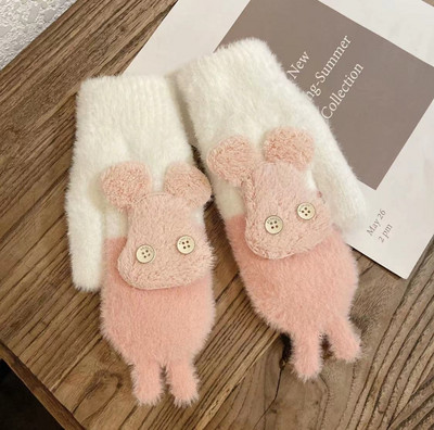 Női pehelykesztyű 3D elemmel