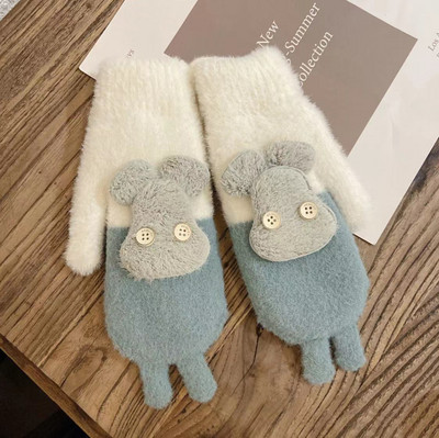 Női pehelykesztyű 3D elemmel