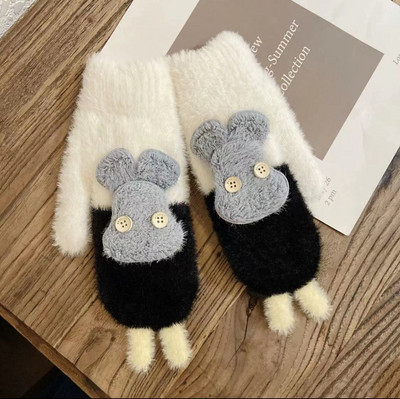 Női pehelykesztyű 3D elemmel