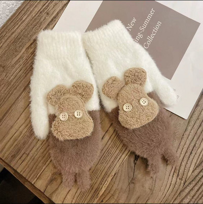 Női pehelykesztyű 3D elemmel