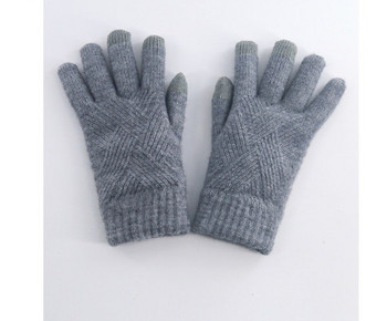 Дамски плетени ръкавици в няколко цвята