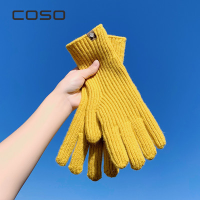 Sieviešu ziemas cimdu ikdienas modelis