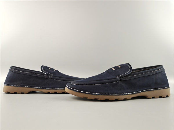 Vīriešu mokasīni no eko ādas zilā krāsā