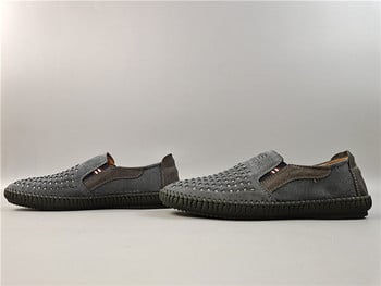 Casual ανοιξιάτικα φθινοπωρινά eco suede loafers για άνδρες