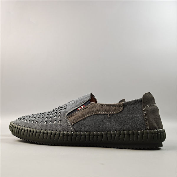 Ikdienas pavasara rudens eko zamšādas klaipi vīriešiem