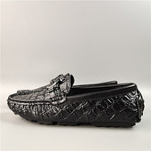 Ανδρικά μοκασίνια από οικολογικό δέρμα με animal print