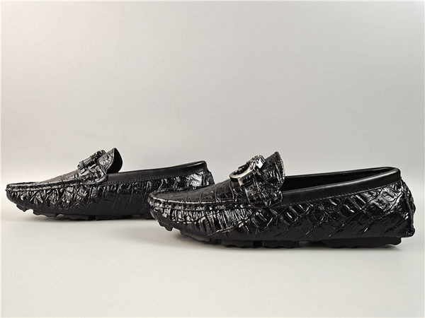 Ανδρικά μοκασίνια από οικολογικό δέρμα με animal print