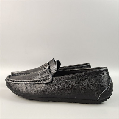 Vīriešu melni ādas kurpes