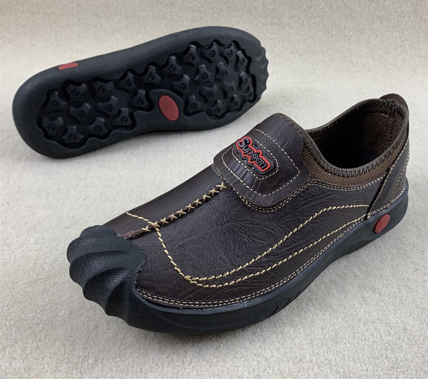 Férfi Eco bőr lélegző alkalmi naplopók