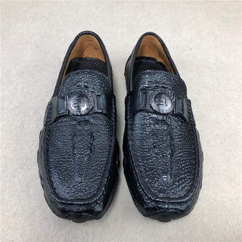 Ανδρικά loafers casual μοντέλο με στάμπα