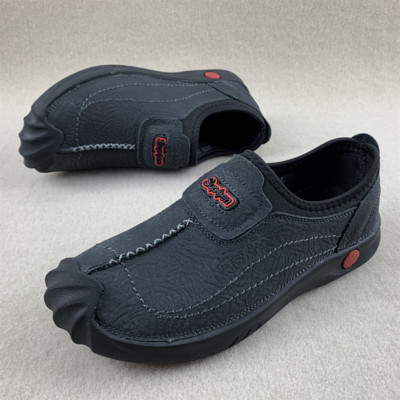 Ανδρικά παπούτσια casual από οικολογικό δέρμα - τριών χρωμάτων