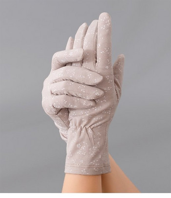 Дамски ежедневни ръкавици с флорален мотив
