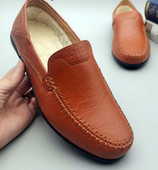 Χειμερινά ανδρικά μοκασίνια από οικολογικό δέρμα με φόδρα