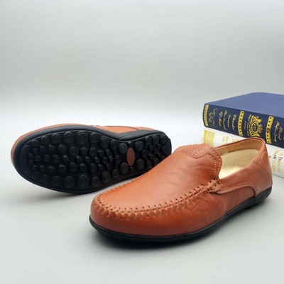 Χειμερινά ανδρικά μοκασίνια από οικολογικό δέρμα με φόδρα