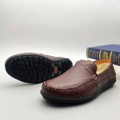 Χειμερινά ανδρικά μοκασίνια από οικολογικό δέρμα με φόδρα