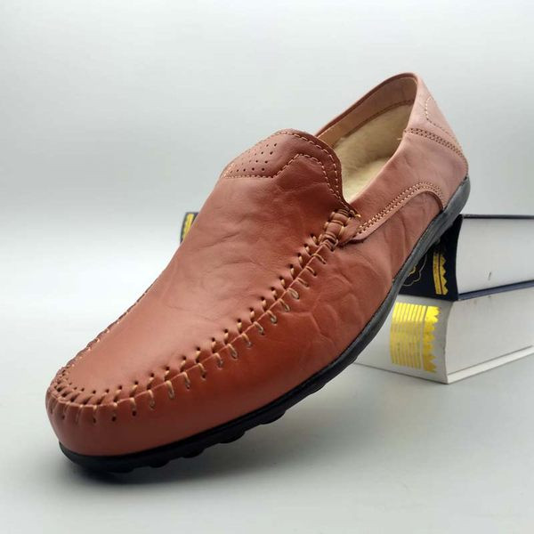 Χειμερινά ανδρικά μοκασίνια από οικολογικό δέρμα με φόδρα