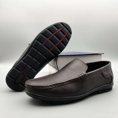 Έκο δερμάτινα ανδρικά loafers με ή χωρίς κορδόνια