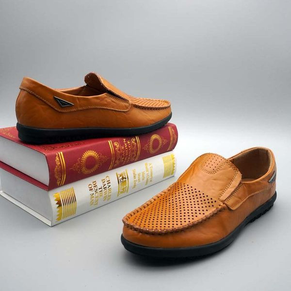 Vīriešu elpojoši mokasīni