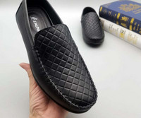 Muške ležerne crne mokasine