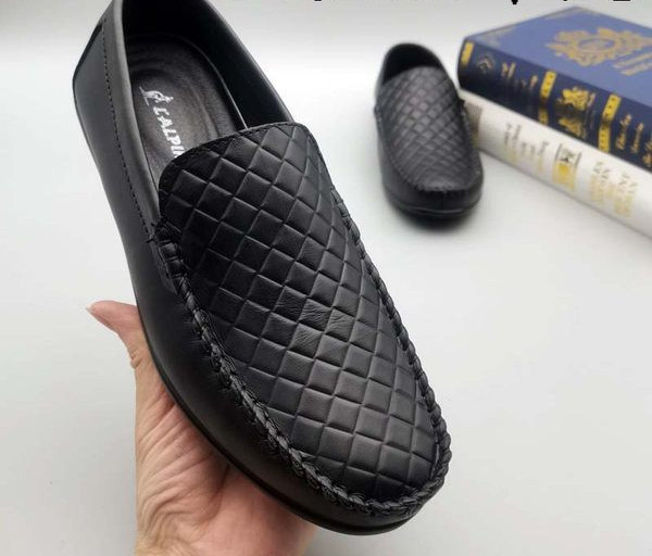 Muške ležerne crne mokasine