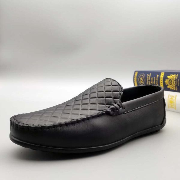 Muške ležerne crne mokasine