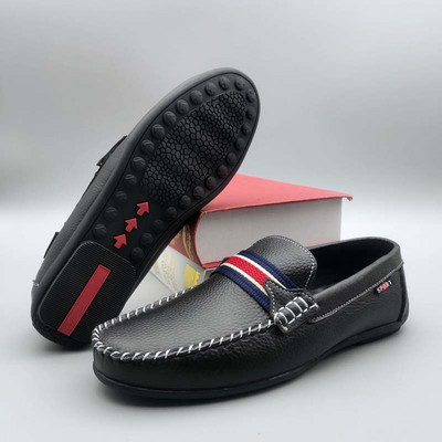 Ανδρικά μοκασίνια από οικολογικό δέρμα casual μοντέλο