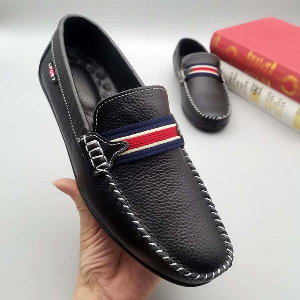 Ανδρικά μοκασίνια από οικολογικό δέρμα casual μοντέλο