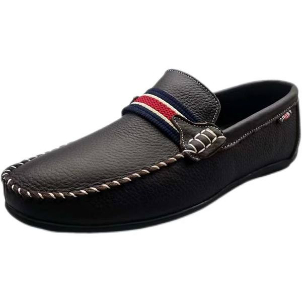 Ανδρικά μοκασίνια από οικολογικό δέρμα casual μοντέλο