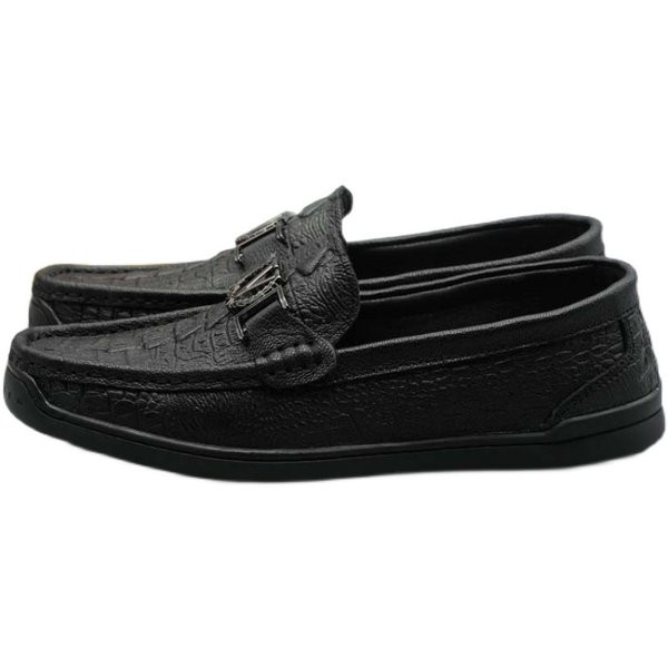 Vīriešu apdrukāti eko ādas mokasīni