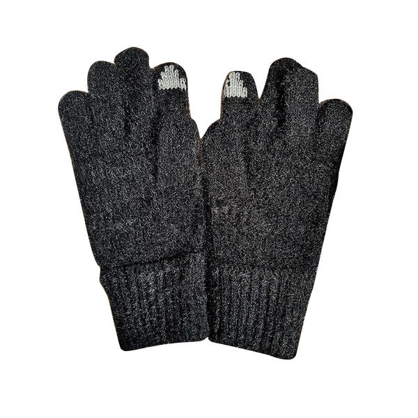 Γυναικεία μονόχρωμα γάντια με επένδυση