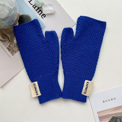 Ženske pletene rukavice bez prstiju