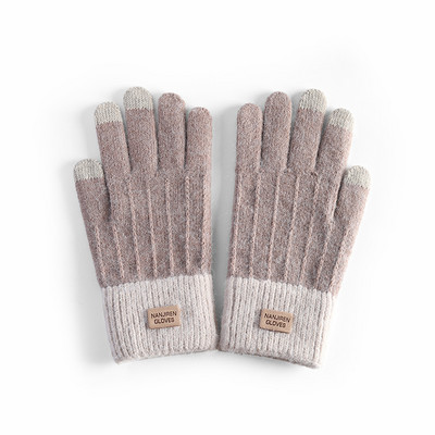 Νέο μοντέλο χειμερινά γάντια με λογότυπο για γυναίκες