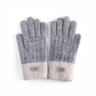 Νέο μοντέλο χειμερινά γάντια με λογότυπο για γυναίκες