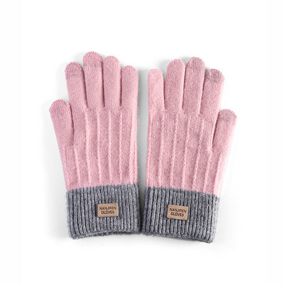 Νέο μοντέλο χειμερινά γάντια με λογότυπο για γυναίκες