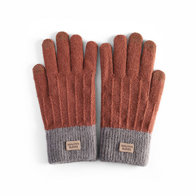 Νέο μοντέλο χειμερινά γάντια με λογότυπο για γυναίκες