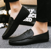 Ikdienas vīriešu eko ādas mokasīni - vairāki modeļi