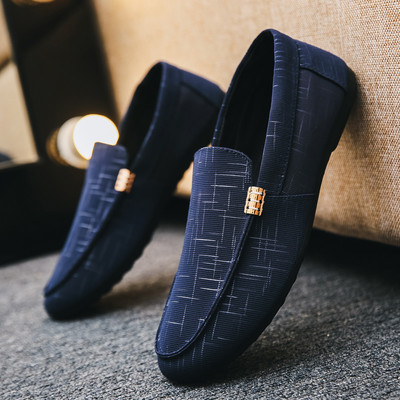 Vīriešu formāli mokasīni no eko zamšādas