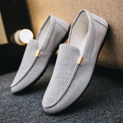 Vīriešu formāli mokasīni no eko zamšādas