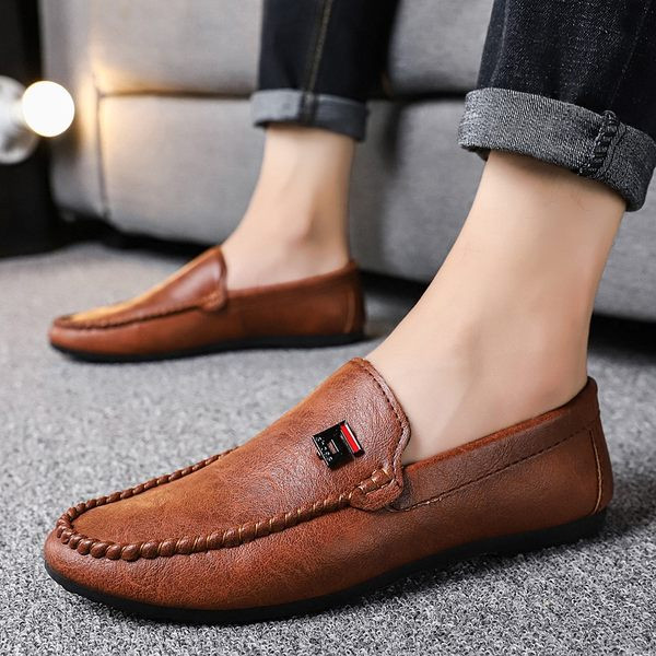 Oficialaus modelio vyriški mokasinai iš eko odos