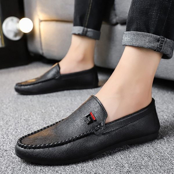 Oficialaus modelio vyriški mokasinai iš eko odos