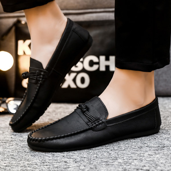 Vīriešu mokasīni no eko ādas ikdienas modeļa