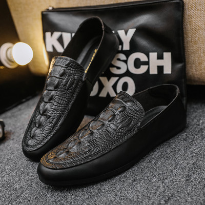 Ανδρικά μοκασίνια casual μοντέλο από οικολογικό δέρμα