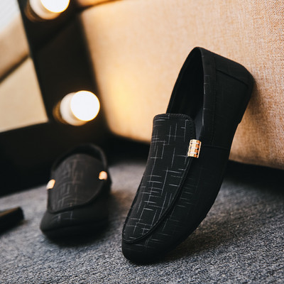 Ανδρικά μοκασίνια casual μοντέλο από οικολογικό δέρμα